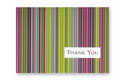 Bold Stripes Thank You Card