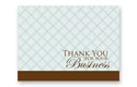 Thank You For Your Business Card