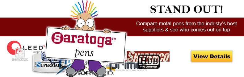 Stand out! Compare metal pens from the industries best suppliers and see who comes out on top
